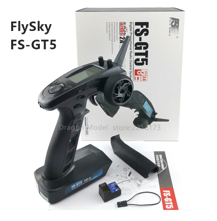 FlySky FS-GT5 met FS-BS6 6CH-o - Drone Battery Strap recensie en prijs