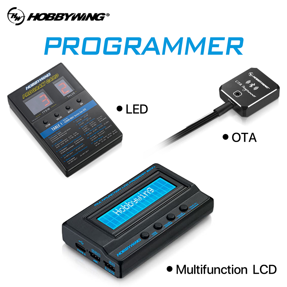 Hobbywing Program Card Lcd/Led - Drone Battery Strap recensie en prijs